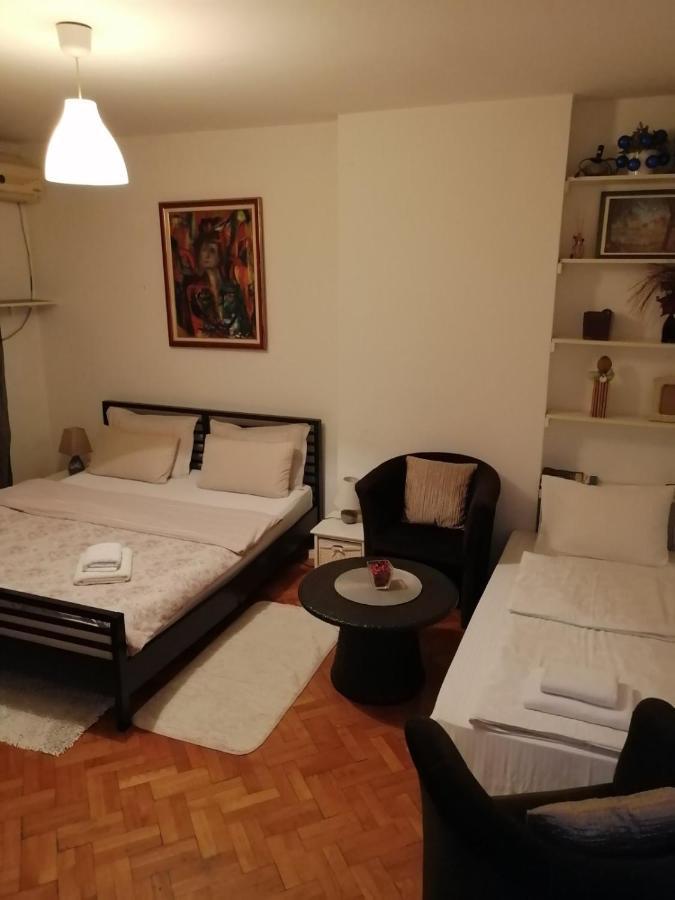 Apartman Centar Beograd Buitenkant foto