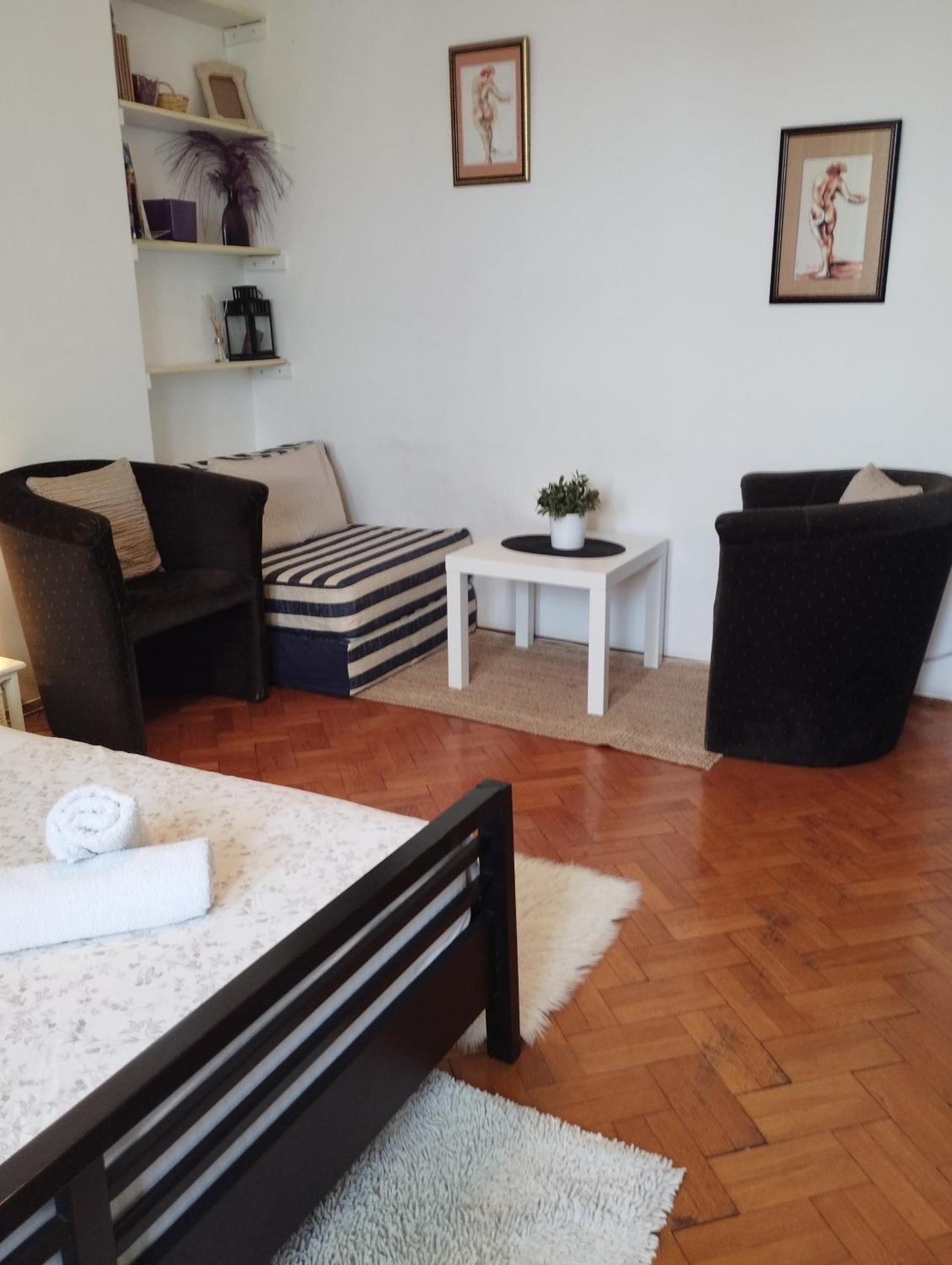 Apartman Centar Beograd Buitenkant foto