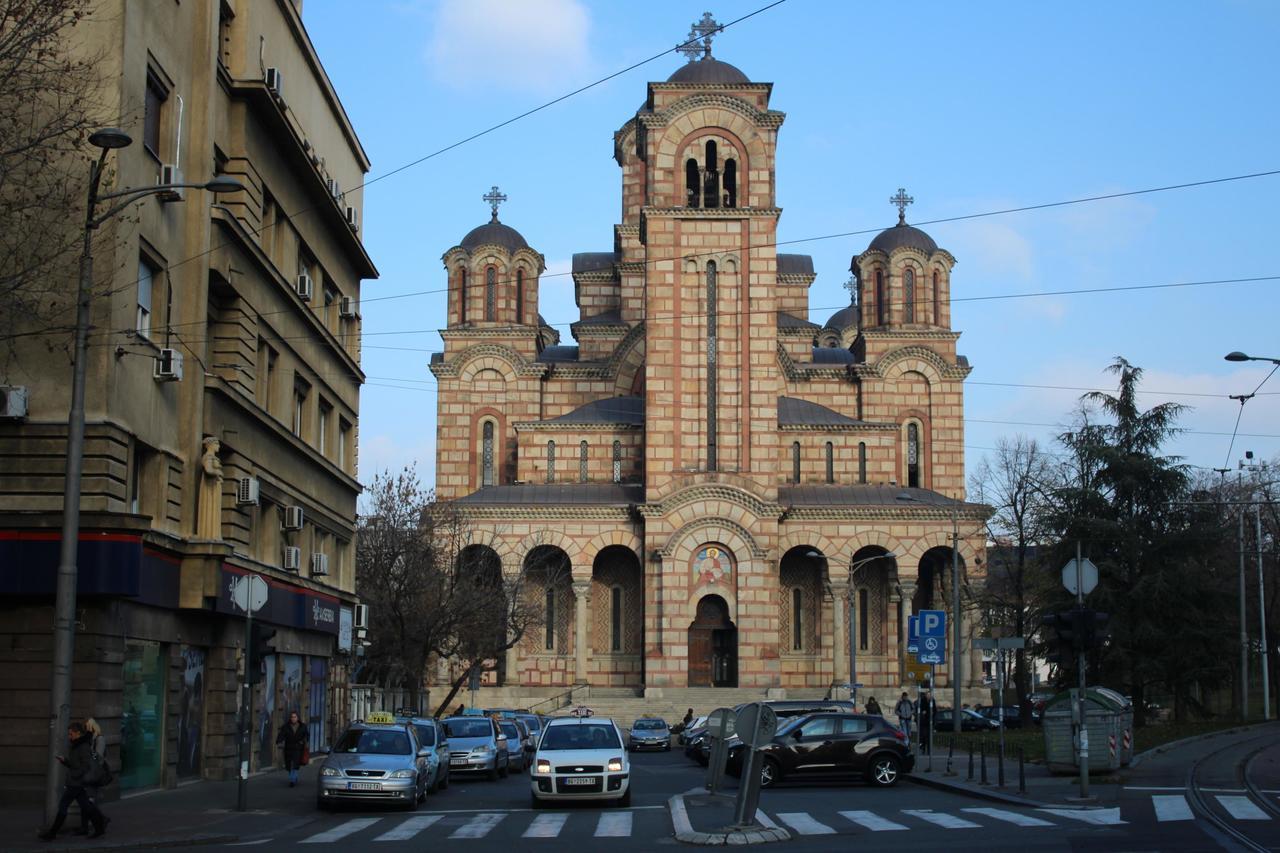 Apartman Centar Beograd Buitenkant foto