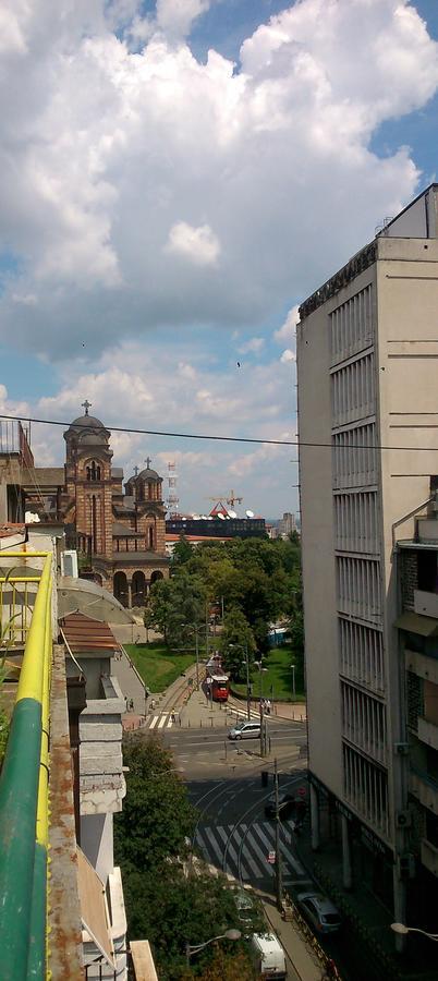 Apartman Centar Beograd Buitenkant foto